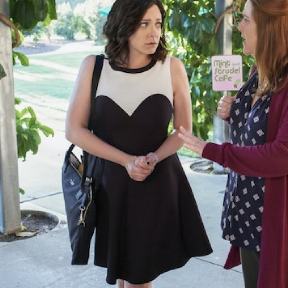 Black and white karen millen dress